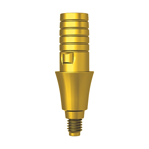 בסיס טיטניום JDIcon Plus ארוך ללא אחיזה, Ø 4.4 מ"מ, h 4 מ"מ
