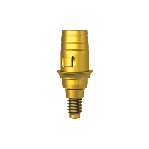 בסיס טיטניום JDIcon Plus ללא אחיזה, Ø 4.25 מ"מ, h 0.5 מ"מ