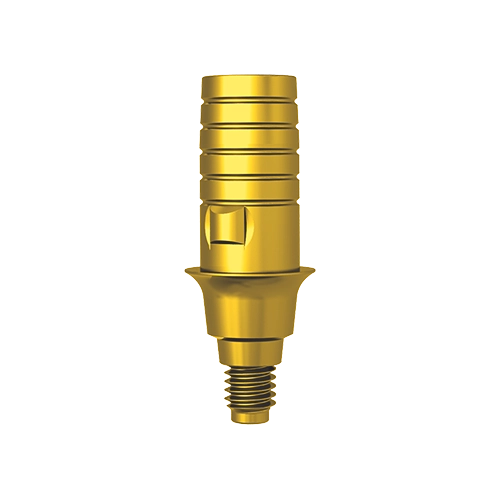 בסיס טיטניום JDIcon Plus ארוך ללא אחיזה, Ø 4.4 מ"מ, h 1.5 מ"מ