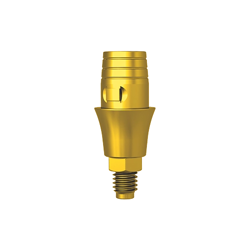 בסיס טיטניום JDIcon Plus עם אחיזה, Ø 4.25 מ"מ, h 3 מ"מ