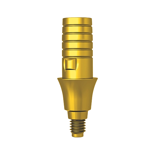 בסיס טיטניום JDIcon Plus ארוך ללא אחיזה, Ø 4.4 מ"מ, h 3 מ"מ