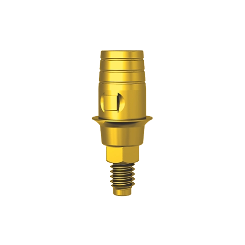 בסיס טיטניום JDIcon Plus עם אחיזה, Ø 4.25 מ"מ, h 0.5 מ"מ